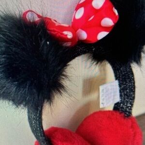Red Polka Dot Bow Headband